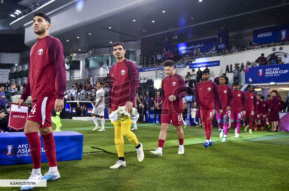 (SP)QATAR-DOHA-FOOTBALL-AFC U23 ASIAN CUP-QATAR VS INDONESIA