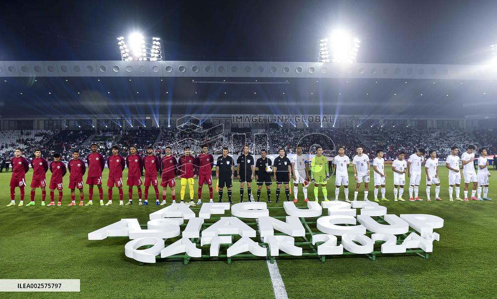 (SP)QATAR-DOHA-FOOTBALL-AFC U23 ASIAN CUP-QATAR VS INDONESIA