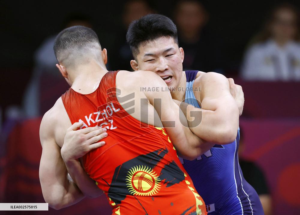 Wrestling: Asian championships