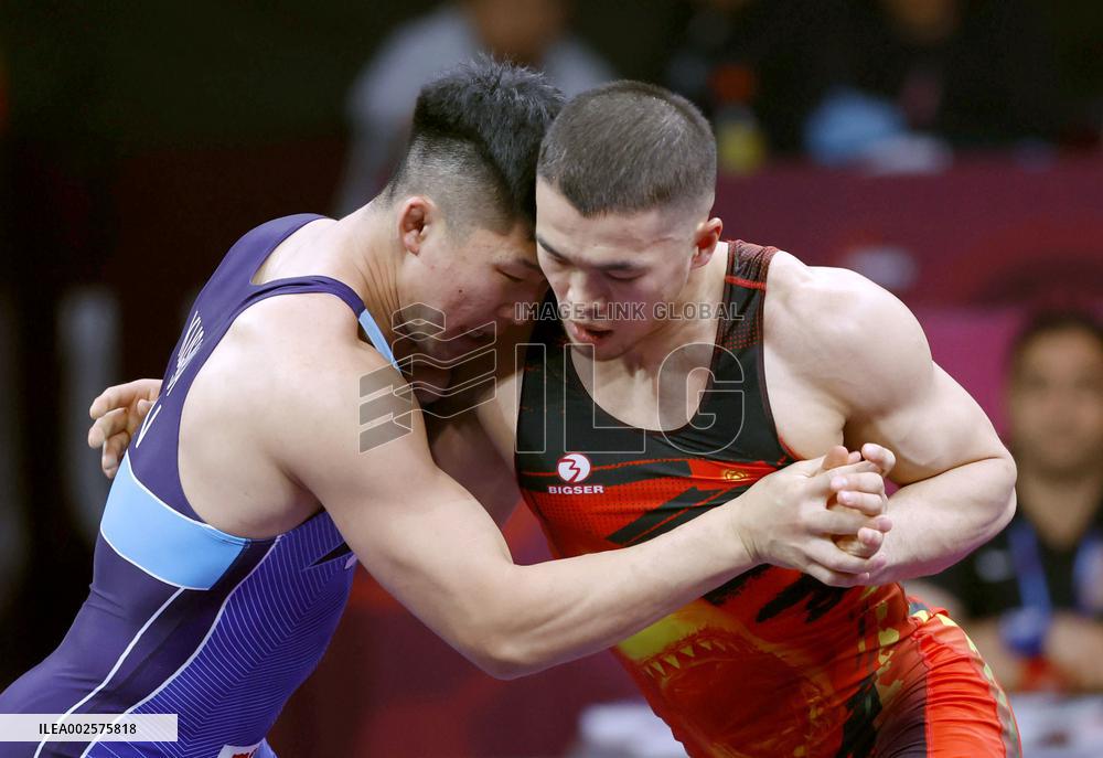 Wrestling: Asian championships