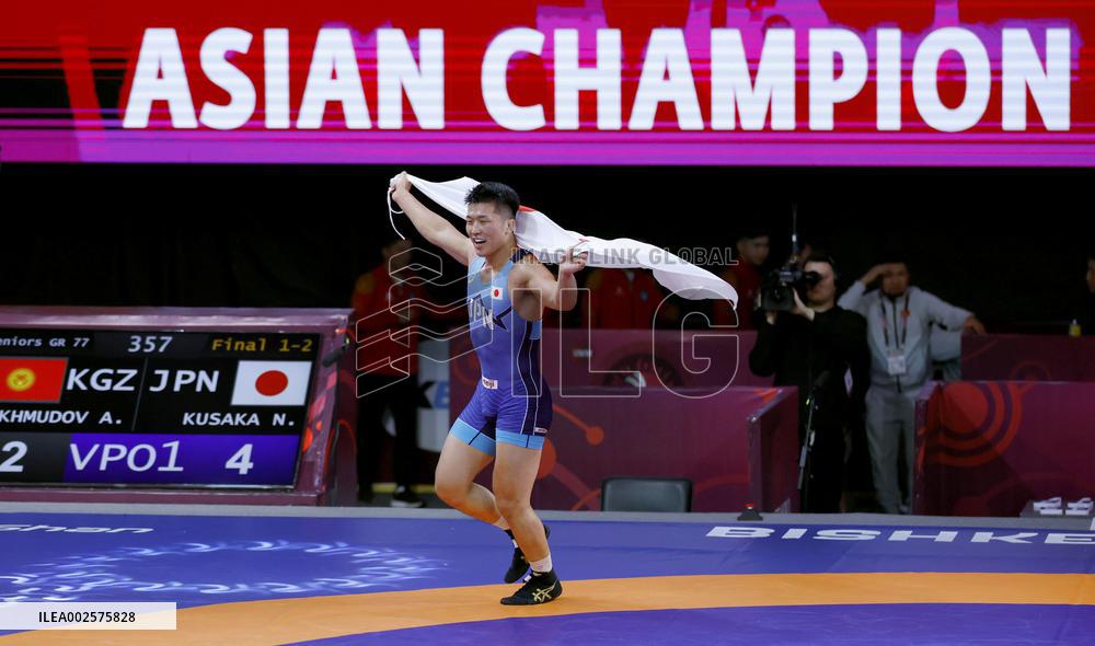 Wrestling: Asian championships