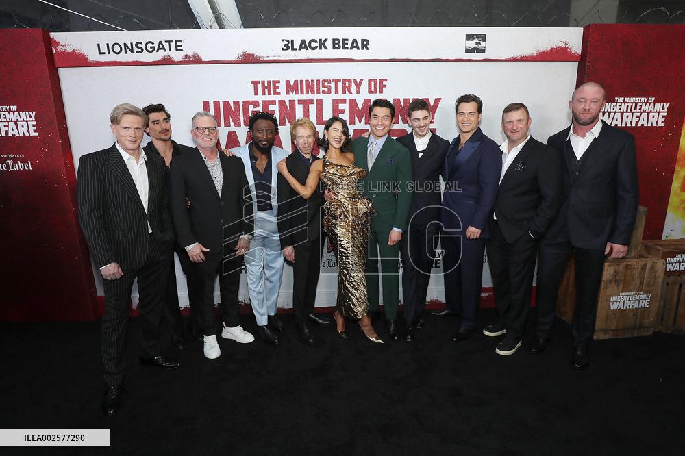 The Ministry Of Ungentlemanly Warfare Premiere - NYC