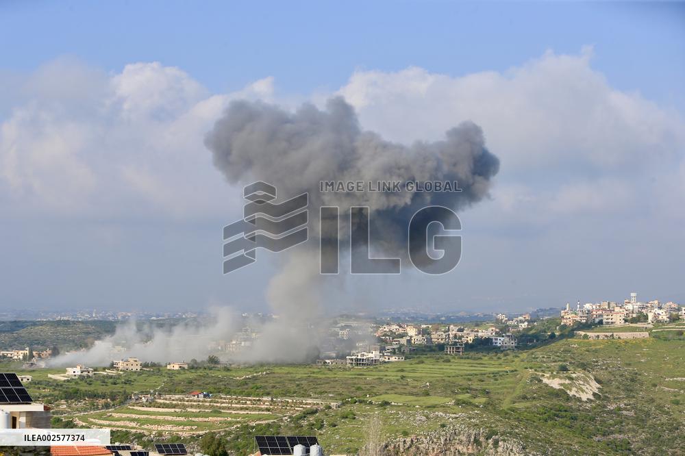 LEBANON-ISRAEL-BORDER-TENSIONS
