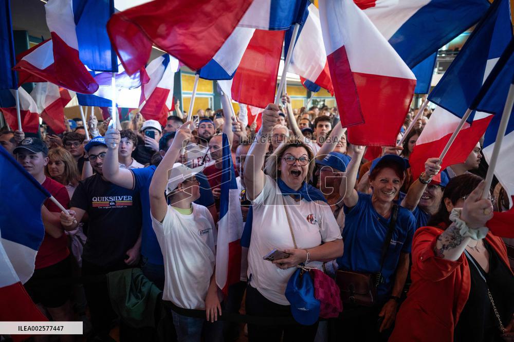 Jordan Bardella Meeting - Royan