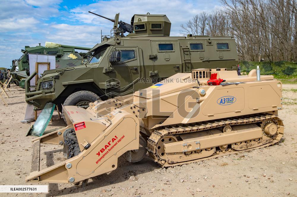 UkrOboronProm presents new samples of weapons and military equipment