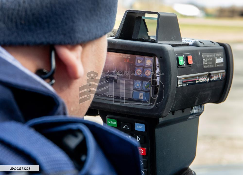 Police conducting speed checks in locations suggested by residents