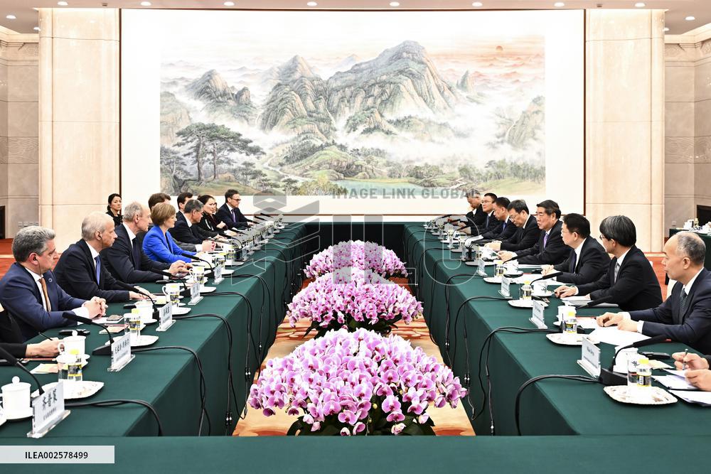 CHINA-BEIJING-HE LIFENG-GERMAN ECONOMIC DELEGATION-MEETING (CN)