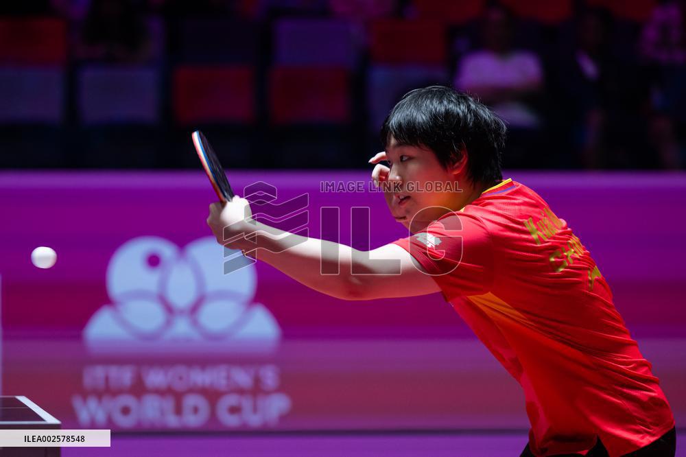 (SP)CHINA-MACAO-TABLE TENNIS-ITTF WORLD CUP-WOMEN'S SINGLES