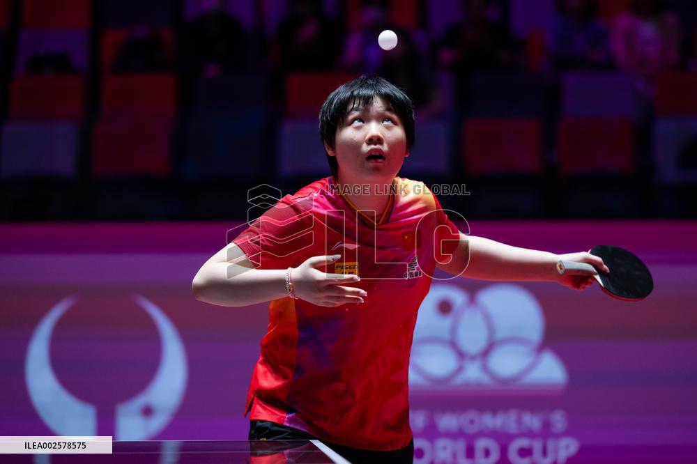 (SP)CHINA-MACAO-TABLE TENNIS-ITTF WORLD CUP-WOMEN'S SINGLES