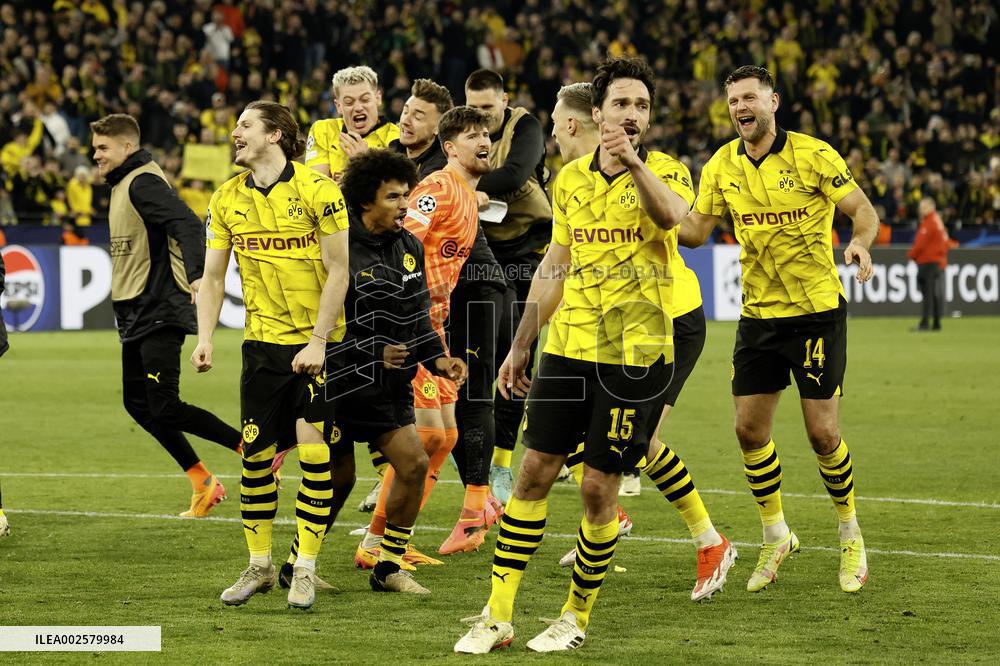 (SP)GERMANY-DORTMUND-FOOTBALL-UEFA CHAMPIONS LEAGUE-DORTMUND VS ATLETICO DE MADRID