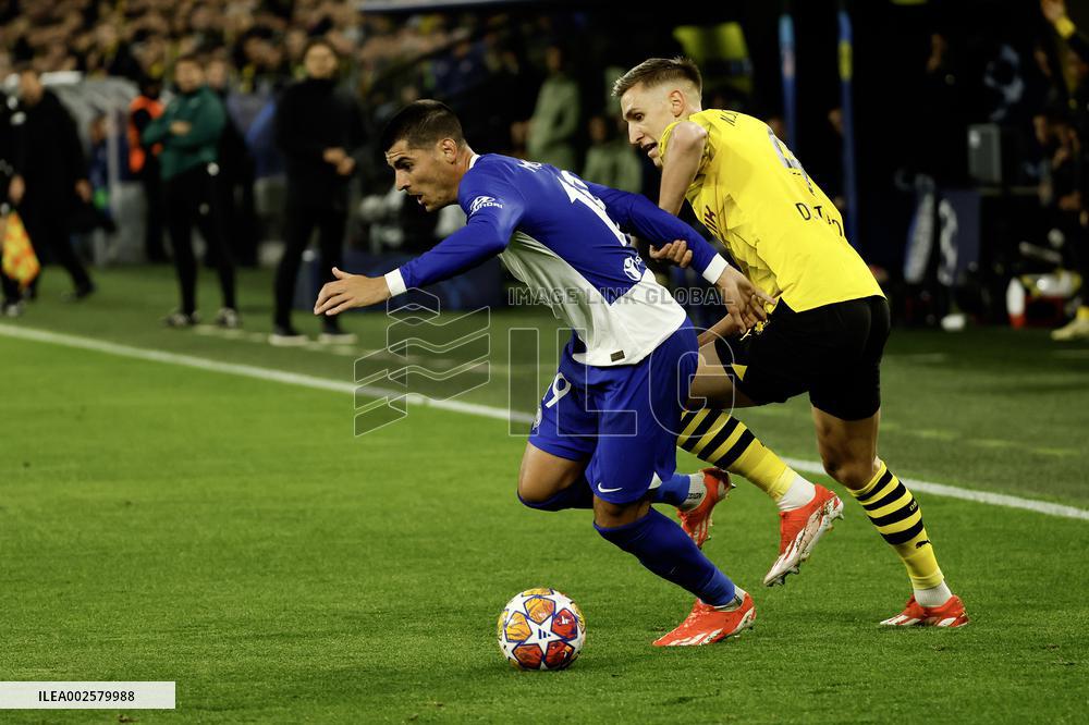 (SP)GERMANY-DORTMUND-FOOTBALL-UEFA CHAMPIONS LEAGUE-DORTMUND VS ATLETICO DE MADRID