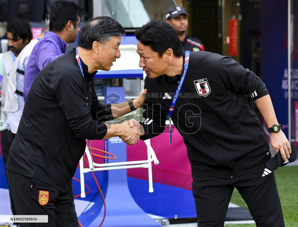 (SP)QATAR-DOHA-FOOTBALL-AFC U23 ASIAN CUP-CHINA VS JAPAN
