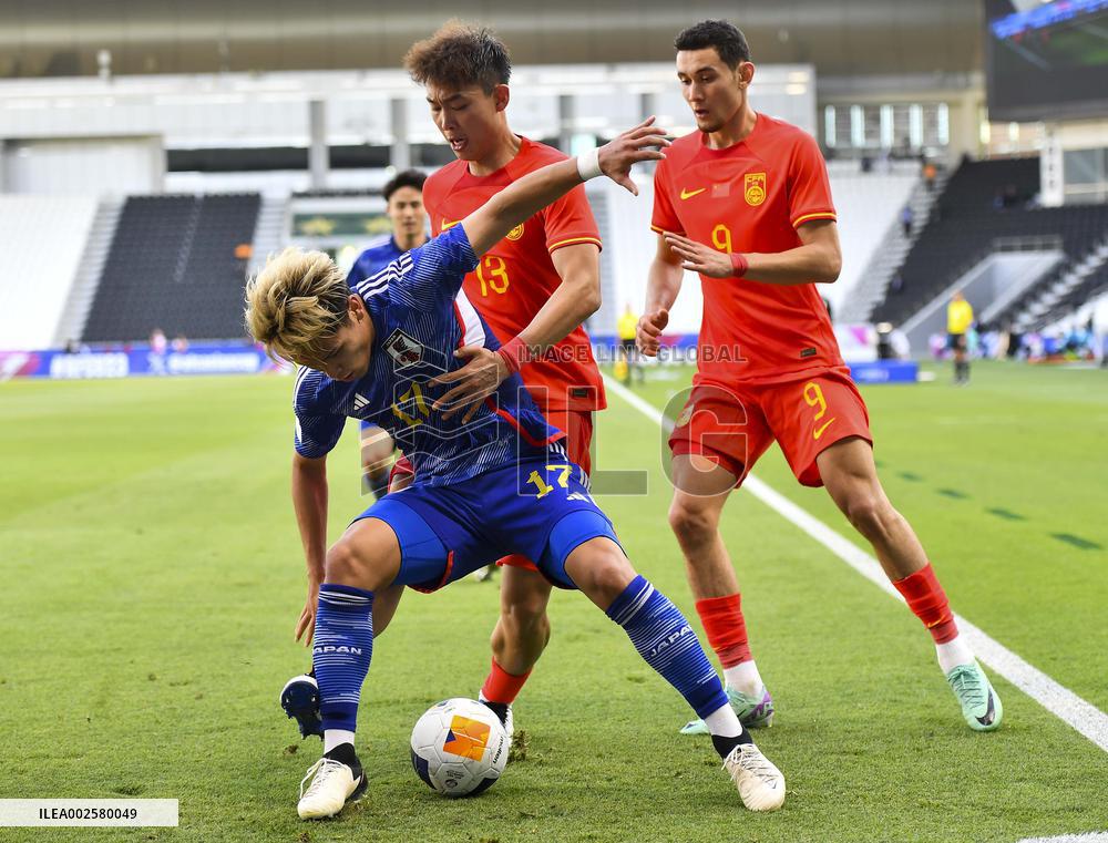 (SP)QATAR-DOHA-FOOTBALL-AFC U23 ASIAN CUP-CHINA VS JAPAN