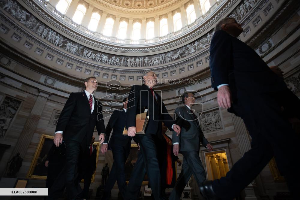 House Sends Mayorkas Impeachment Articles To The Senate - Washington