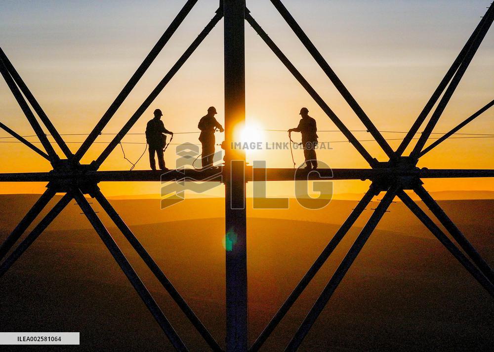 High Voltage Transmission project Construction