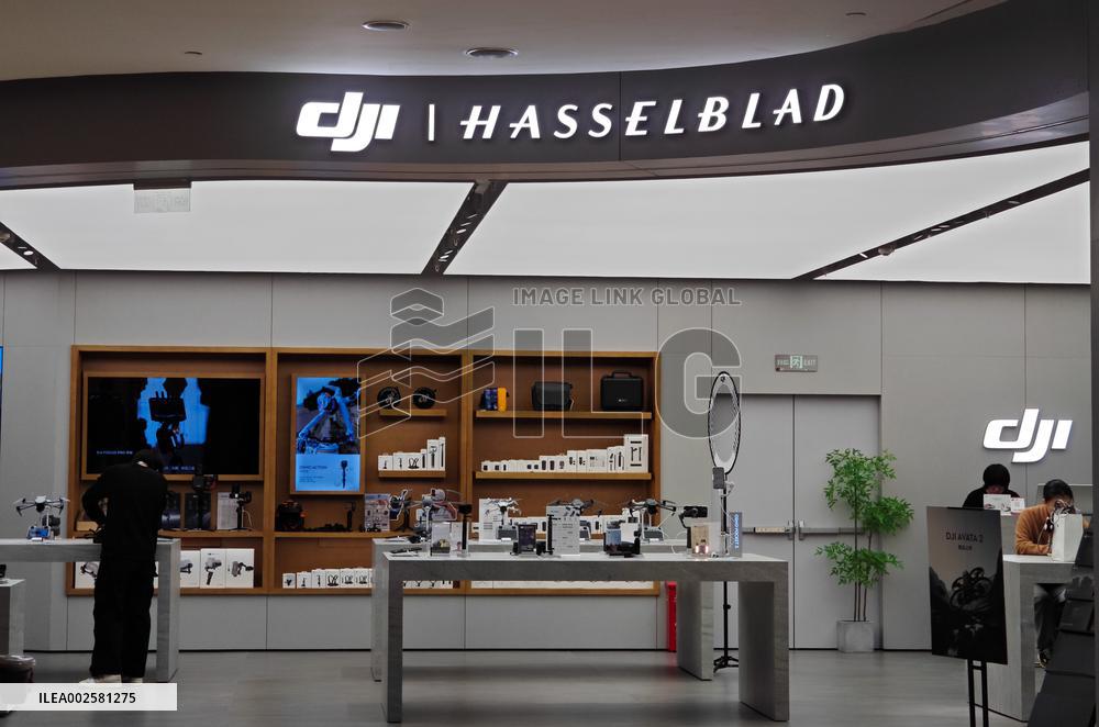 A Joint DJI and Hasselblad Camera Store in Shanghai