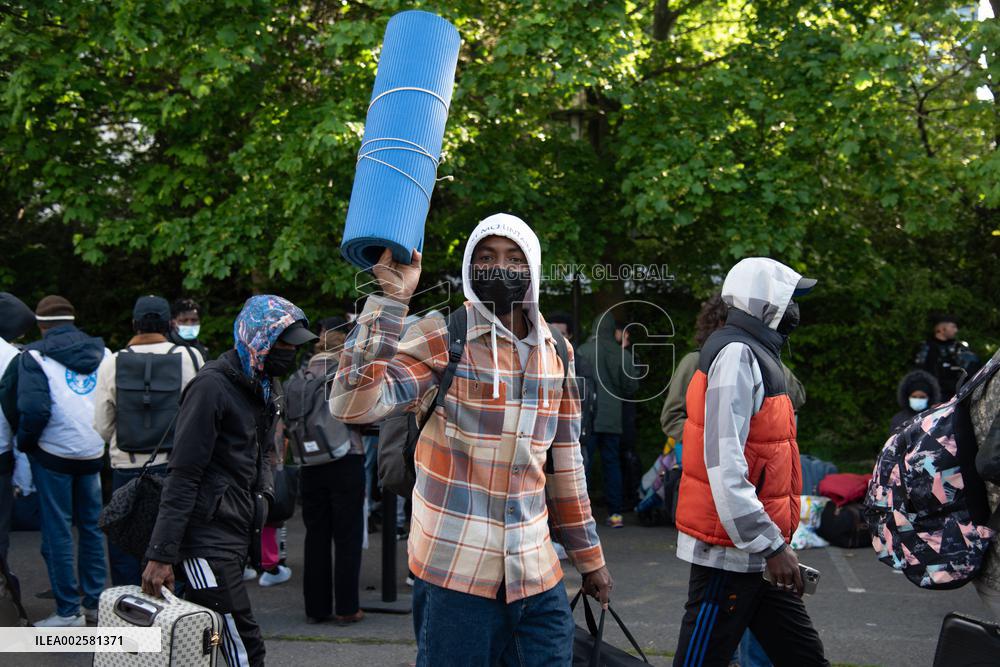 Evacuation Of France's Biggest Squat - Vitry-sur-Seine