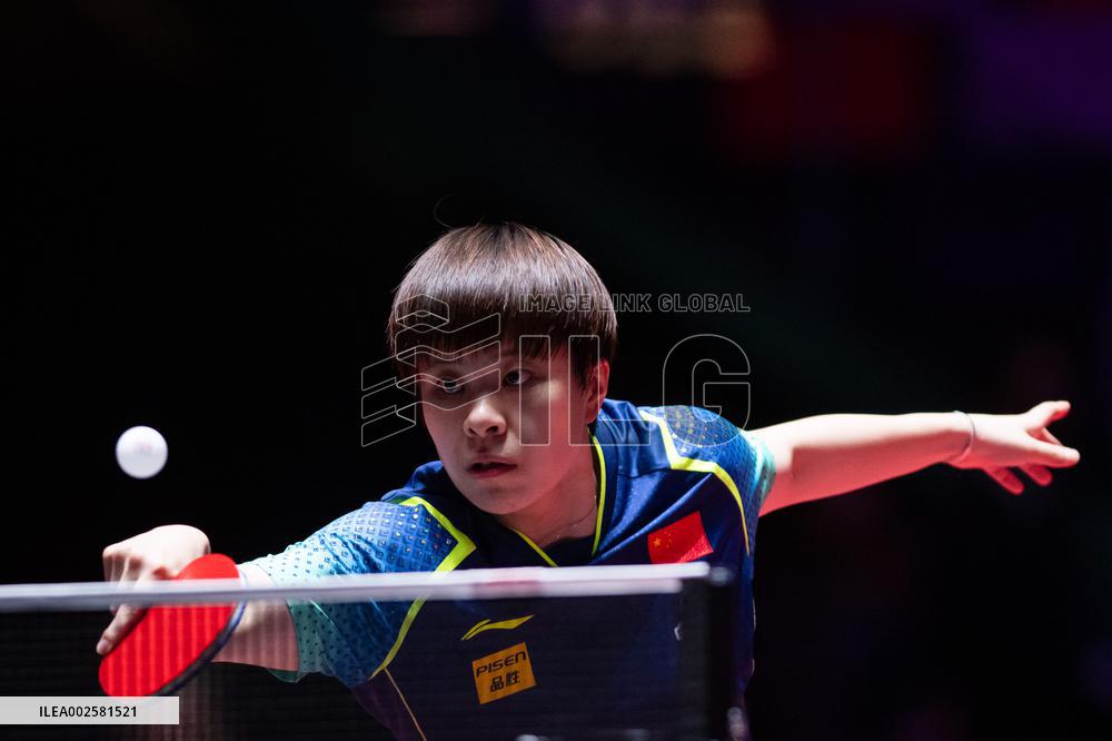 (SP)CHINA-MACAO-TABLE TENNIS-ITTF WORLD CUP-WOMEN'S SINGLES