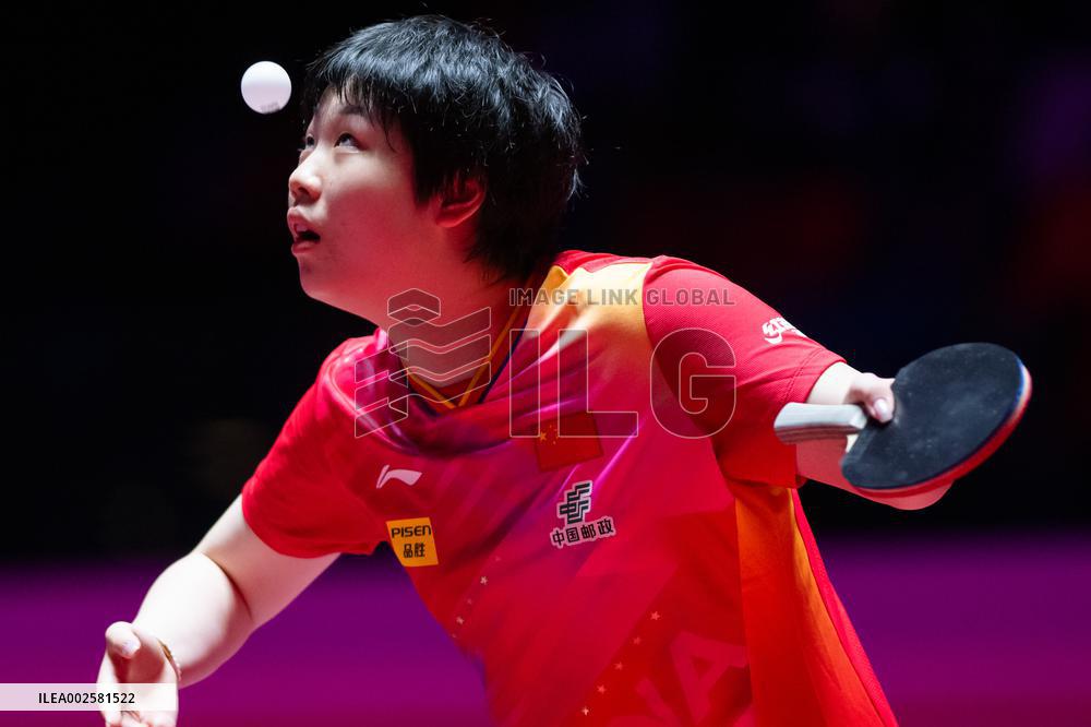 (SP)CHINA-MACAO-TABLE TENNIS-ITTF WORLD CUP-WOMEN'S SINGLES