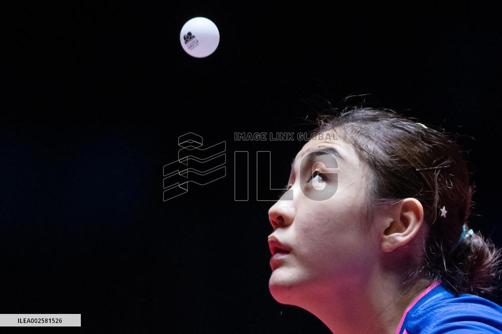 (SP)CHINA-MACAO-TABLE TENNIS-ITTF WORLD CUP-WOMEN'S SINGLES