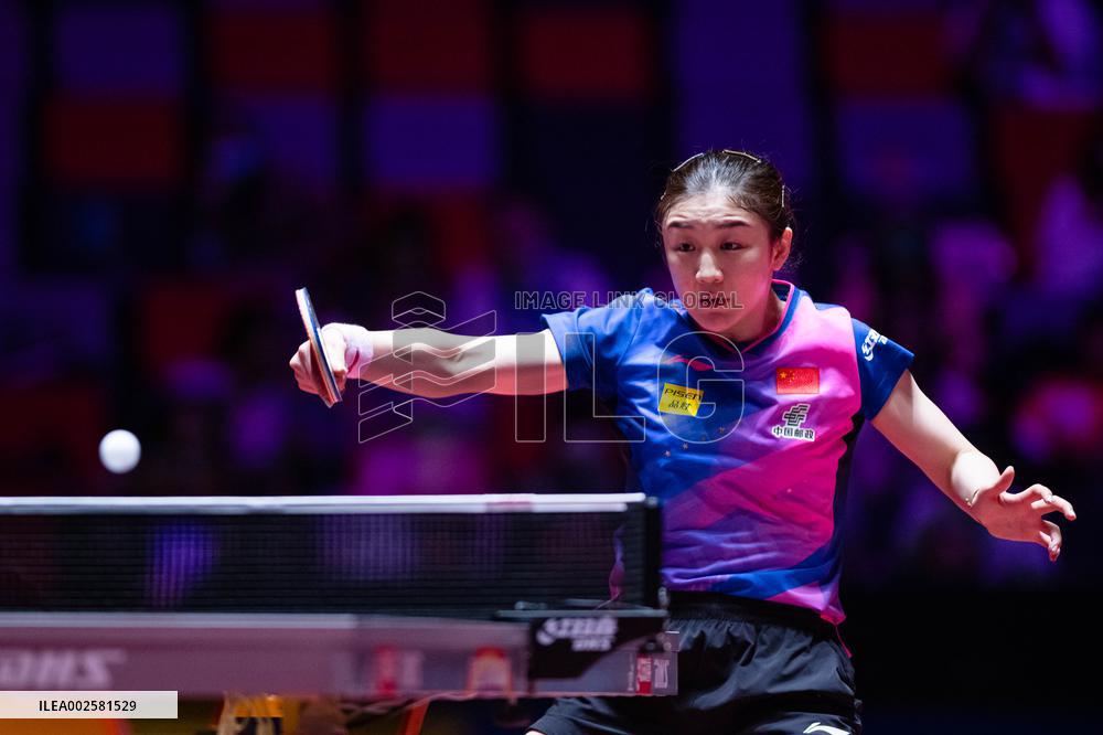 (SP)CHINA-MACAO-TABLE TENNIS-ITTF WORLD CUP-WOMEN'S SINGLES
