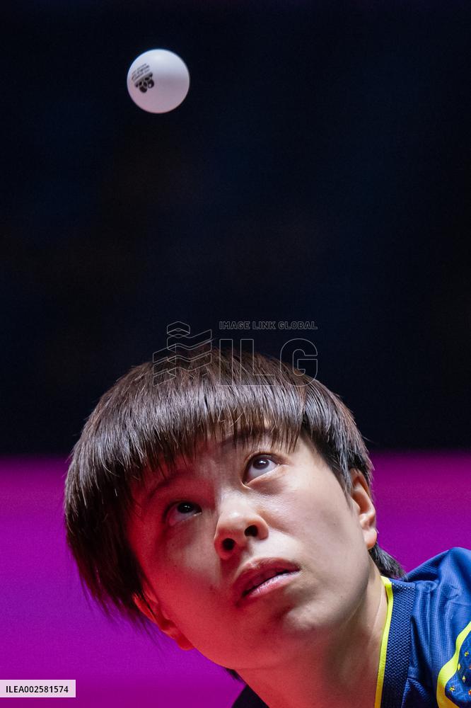 (SP)CHINA-MACAO-TABLE TENNIS-ITTF WORLD CUP-WOMEN'S SINGLES
