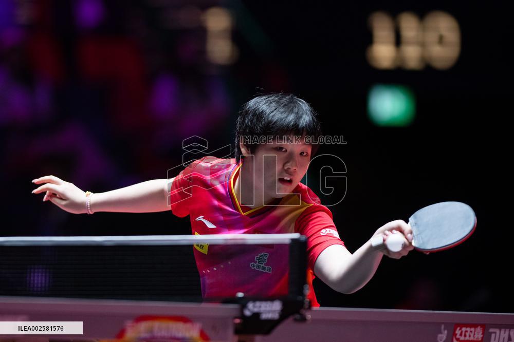 (SP)CHINA-MACAO-TABLE TENNIS-ITTF WORLD CUP-WOMEN'S SINGLES