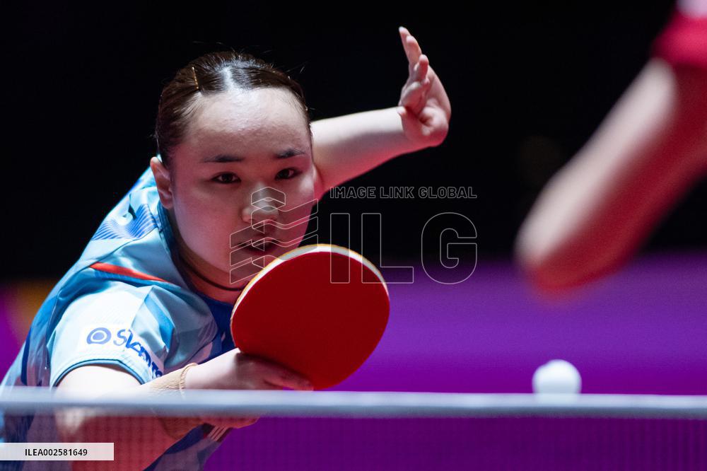 (SP)CHINA-MACAO-TABLE TENNIS-ITTF WORLD CUP-WOMEN'S SINGLES