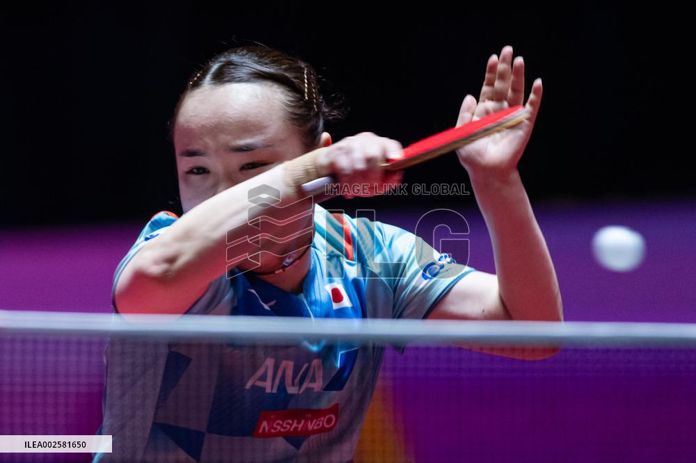 (SP)CHINA-MACAO-TABLE TENNIS-ITTF WORLD CUP-WOMEN'S SINGLES