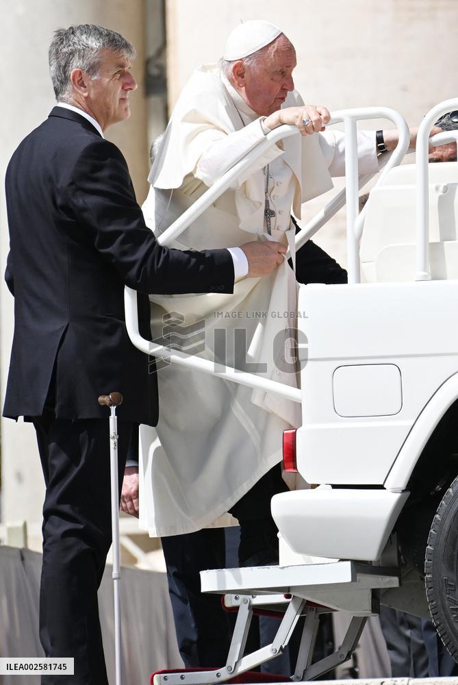 Pope Francis Leads The General Audience - Vatican