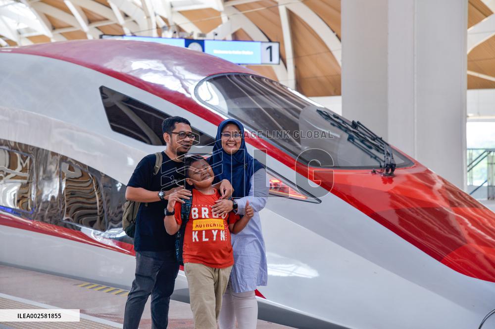 INDONESIA-JAKARTA-BANDUNG HIGH-SPEED RAILWAY-SIX-MONTH OPERATION