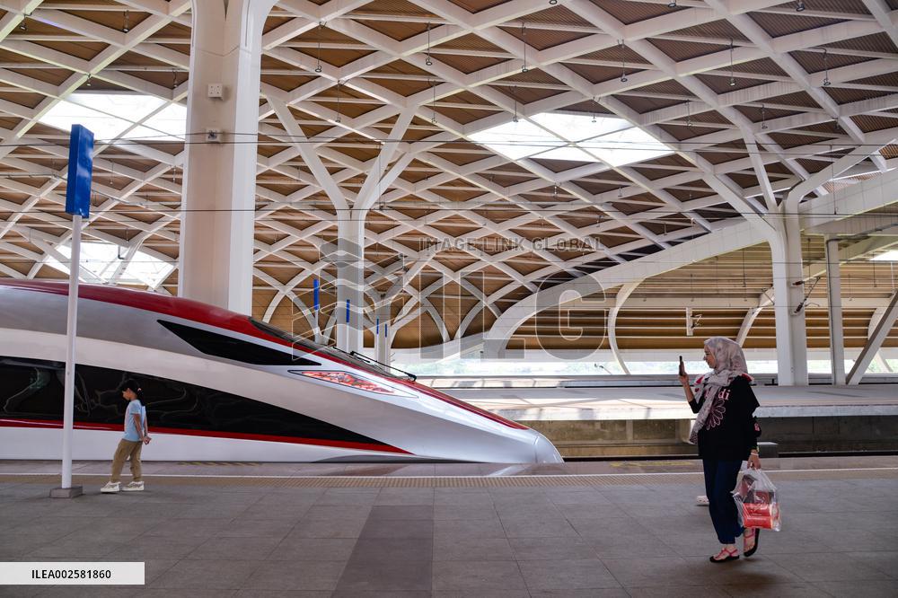 INDONESIA-JAKARTA-BANDUNG HIGH-SPEED RAILWAY-SIX-MONTH OPERATION