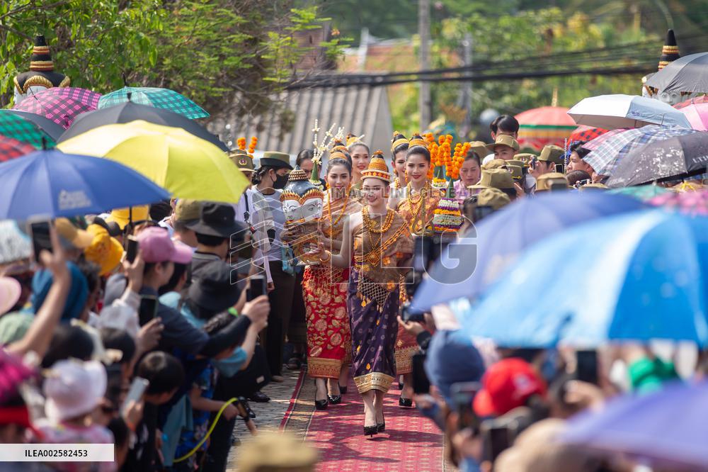 LAOS-LUANG PRABANG-SONGKRAN FESTIVAL-CELEBRATION