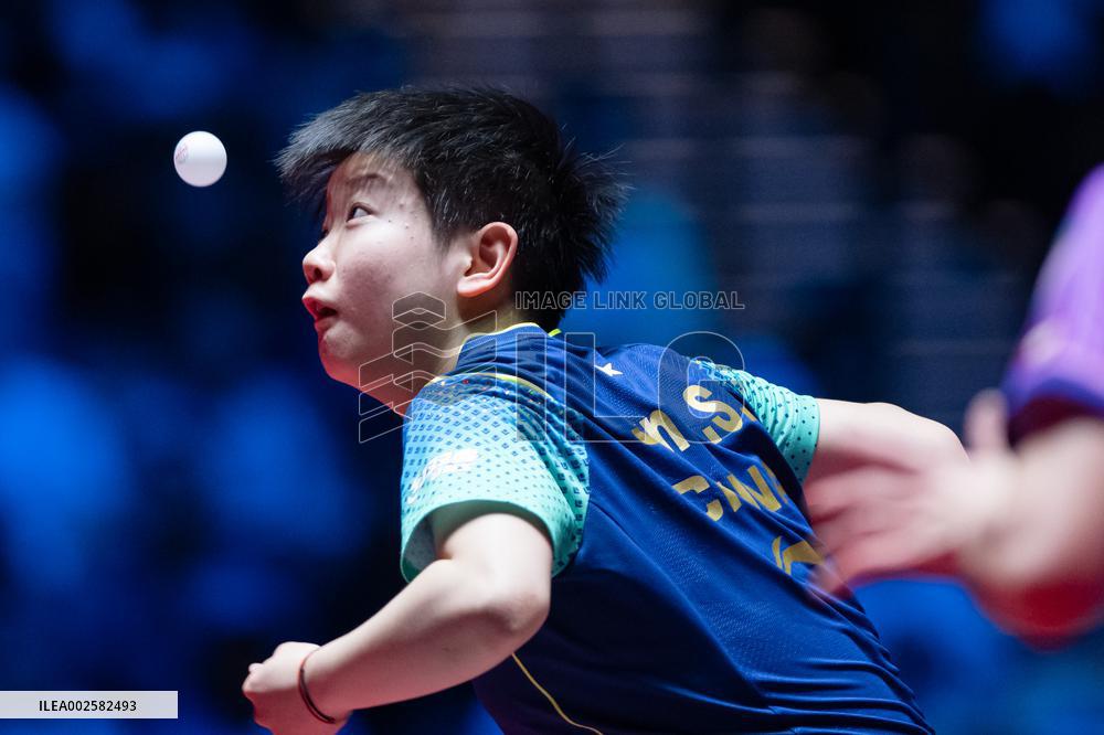 (SP)CHINA-MACAO-TABLE TENNIS-ITTF WORLD CUP-WOMEN'S SINGLES