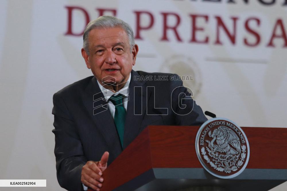 Lopez Obrador News Conference - Mexico