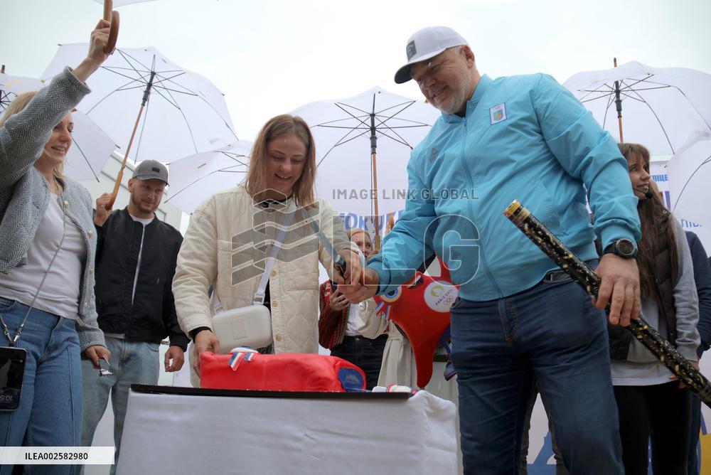 Kyiv celebrates 100 days to Olympic Games Paris 2024
