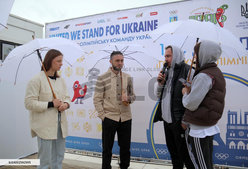 Kyiv celebrates 100 days to Olympic Games Paris 2024