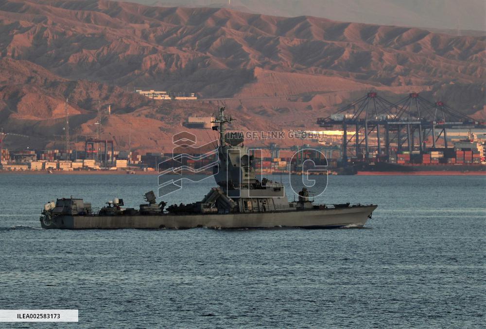 ISRAEL-EILAT-MILITARY SHIPS