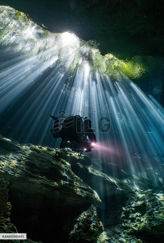 Scuba Diving In World Famous Cenotes In Tulum - Mexico