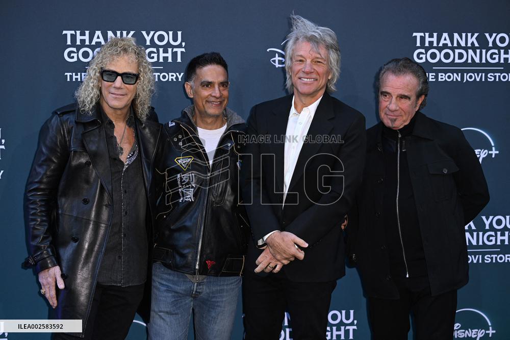Thank You, Goodnight: The Bon Jovi Story Premiere - London