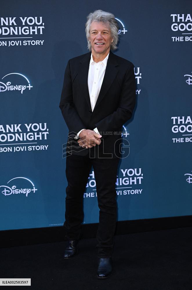 Thank You, Goodnight: The Bon Jovi Story Premiere - London