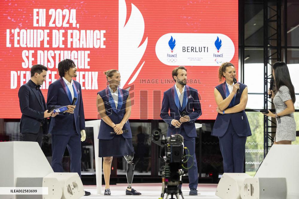 Paris 2024 D-100 Media Day Event