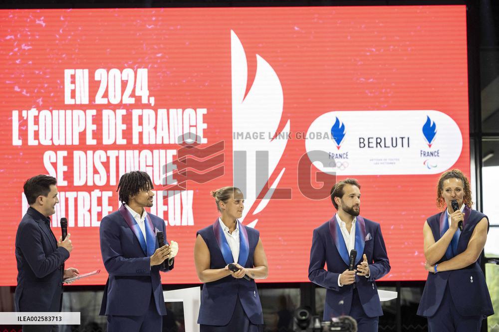 Paris 2024 D-100 Media Day Event