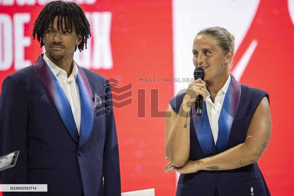 Paris 2024 D-100 Media Day Event