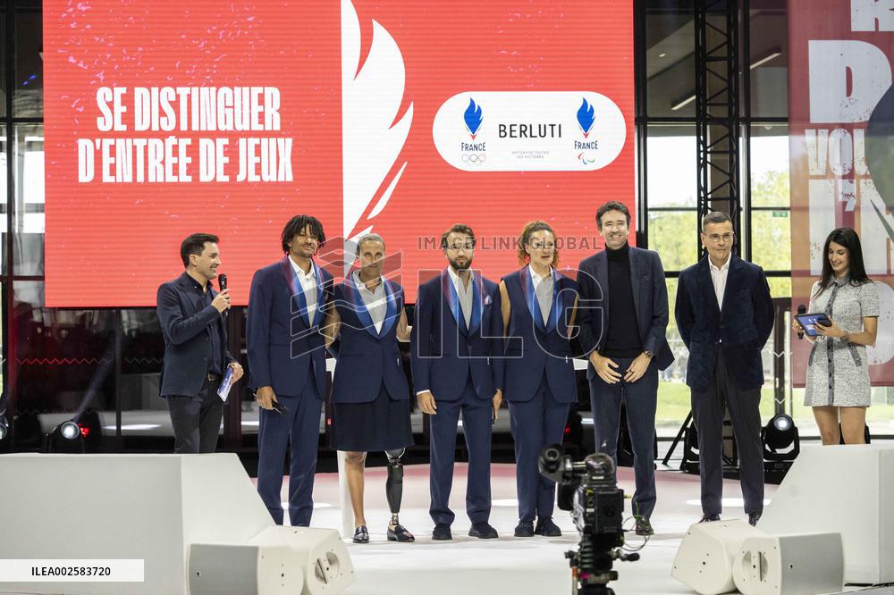 Paris 2024 D-100 Media Day Event