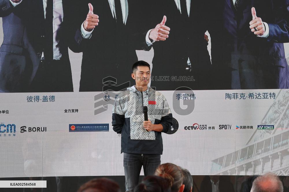 (SP)FRANCE-PARIS-OLYMPIC GAMES-100-DAY COUNTDOWN-BADMINTON-CHARITY EVENT