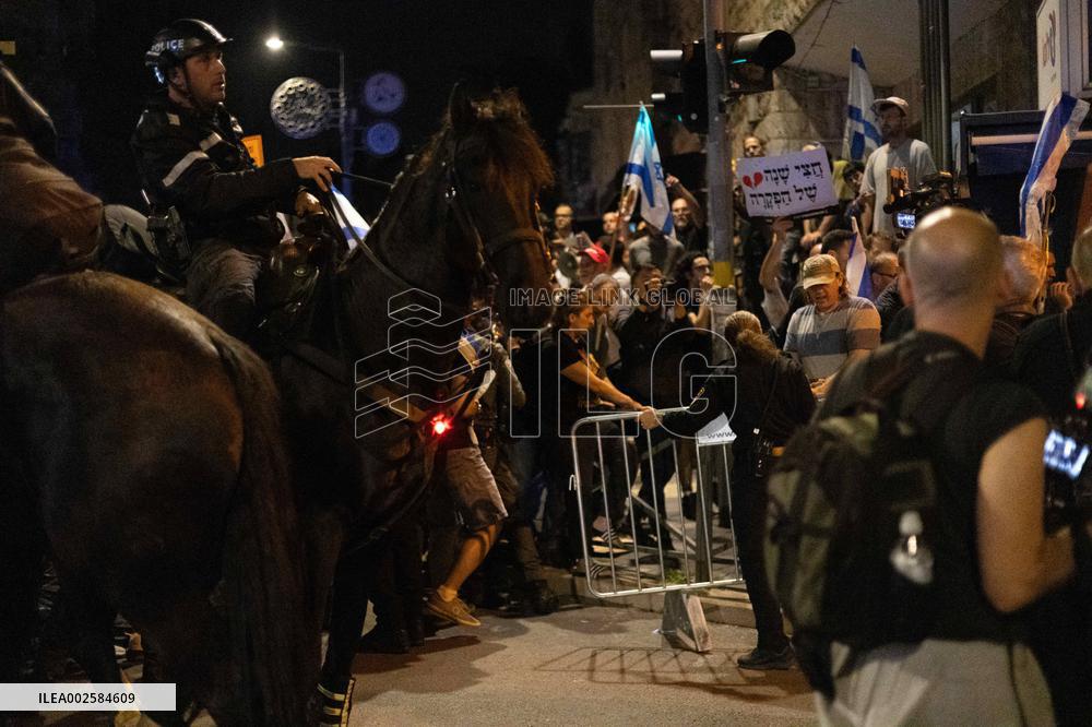 Protest For Hostage Deal - Jerusalem