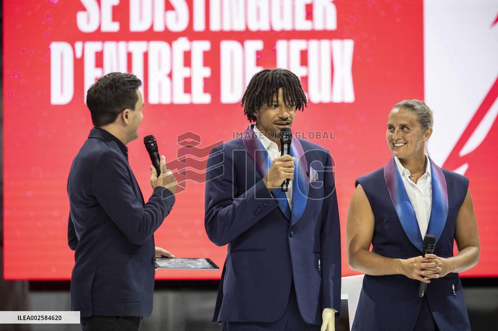 Paris 2024 D-100 Media Day Event