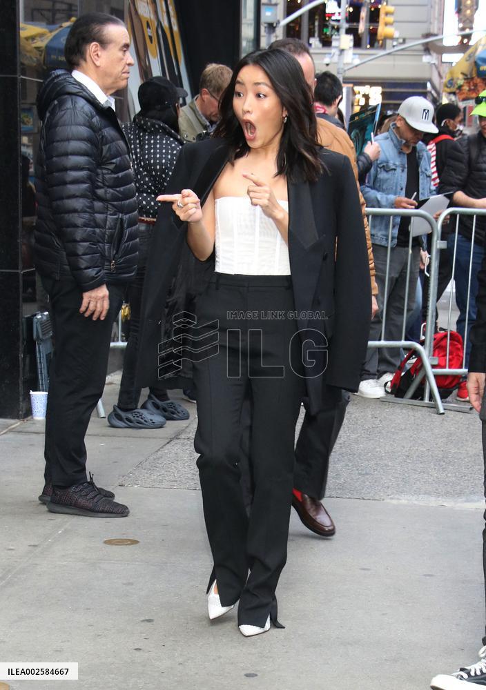 Anna Sawai On Good Morning America - NYC