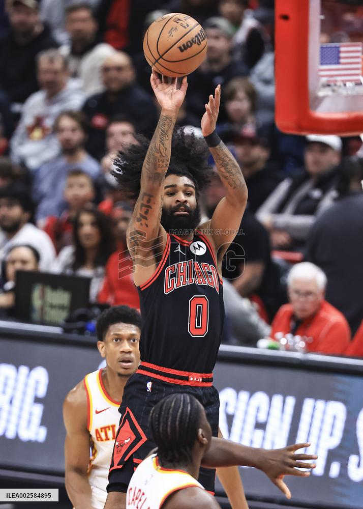 (SP)U.S.-CHICAGO-BASKETBALL-NBA-BULLS VS HAWKS